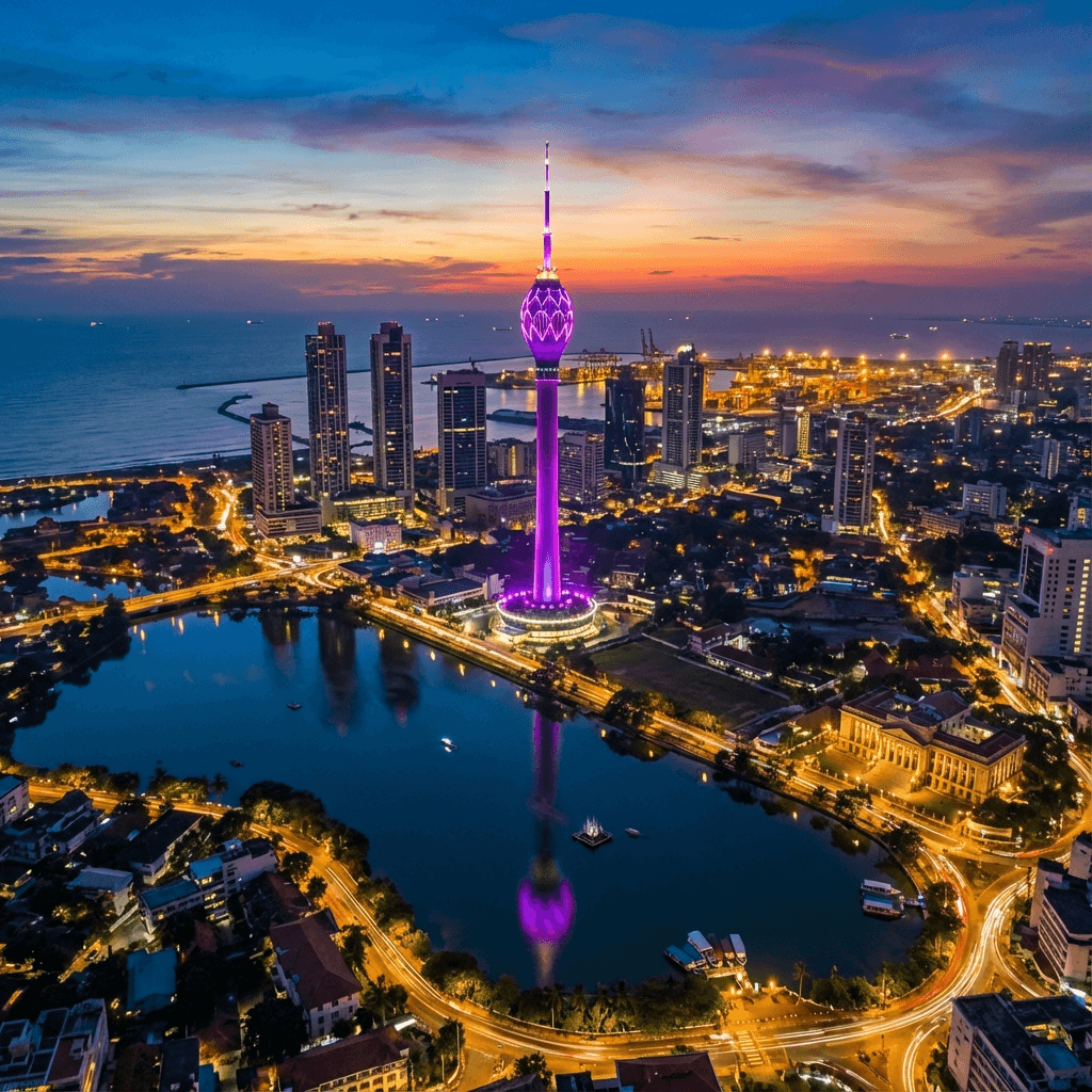 Lotus Tower & Modern Colombo